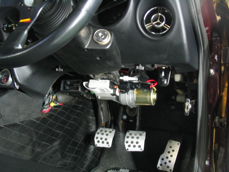 240Z 電動パワステ取付: エスエス商会 工場日記